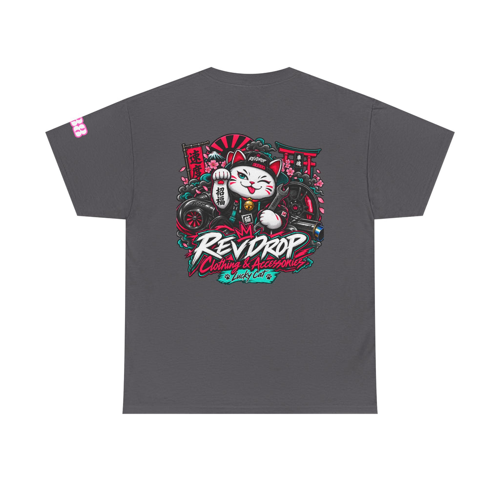 RevDrop Lucky Cat Boost Unisex Graphic Tee