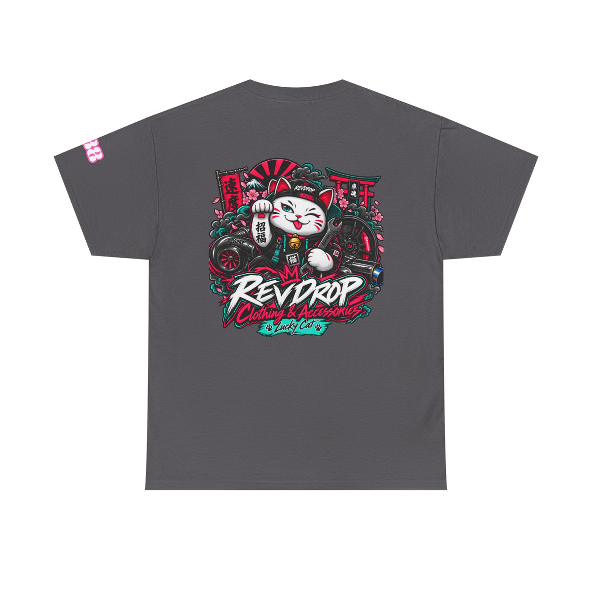 RevDrop Lucky Cat Boost Unisex Graphic Tee