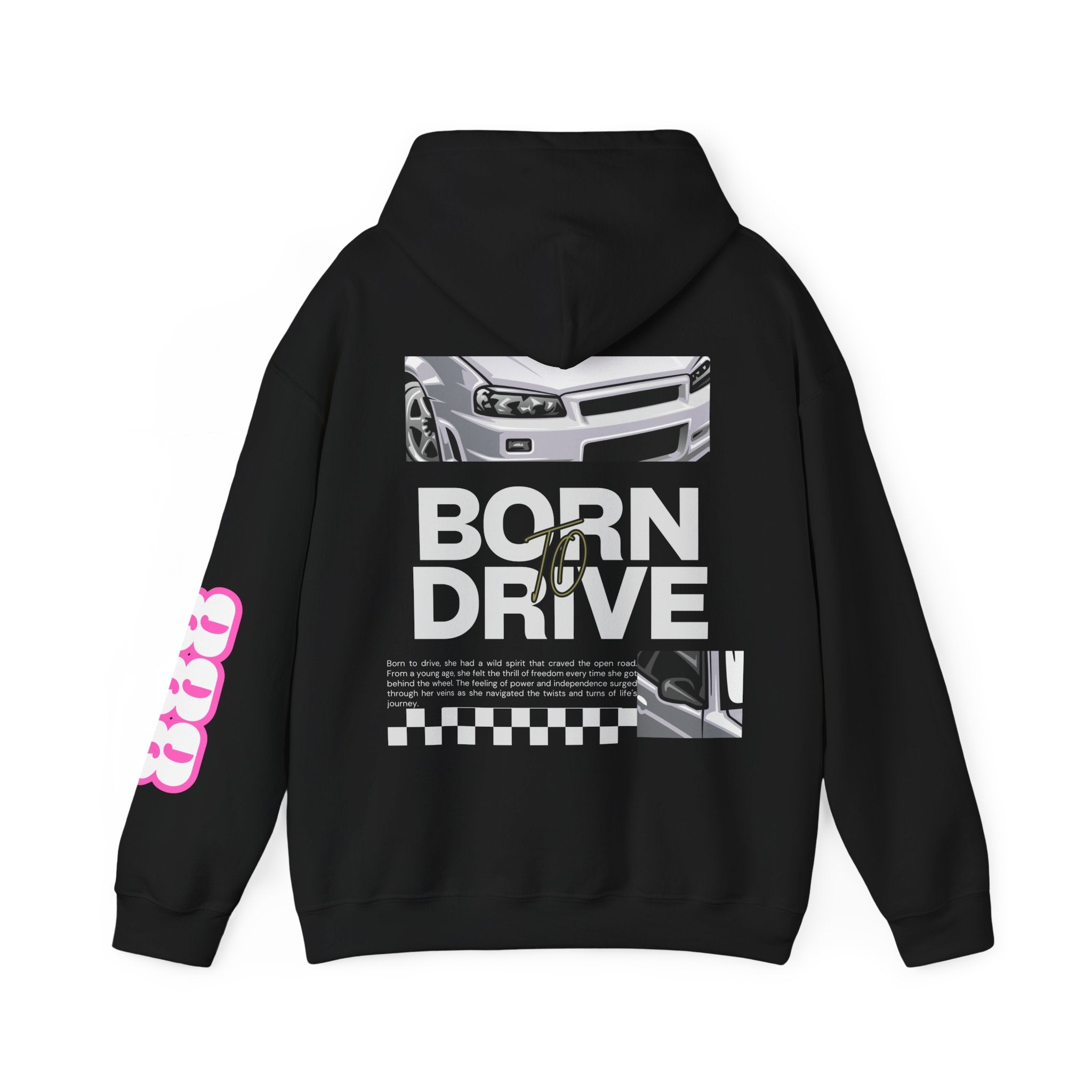 Born to Drive JDM Graphic Hoodie