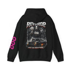 RevDrop “Pray For Horsepower” Graphic Hoodie – Horror Streetwear Pullover