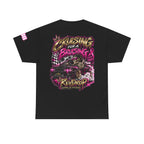 RevDrop Cruising For A Bruising – F*ck Cancer Unisex Graphic Tee 🎀💀🏁