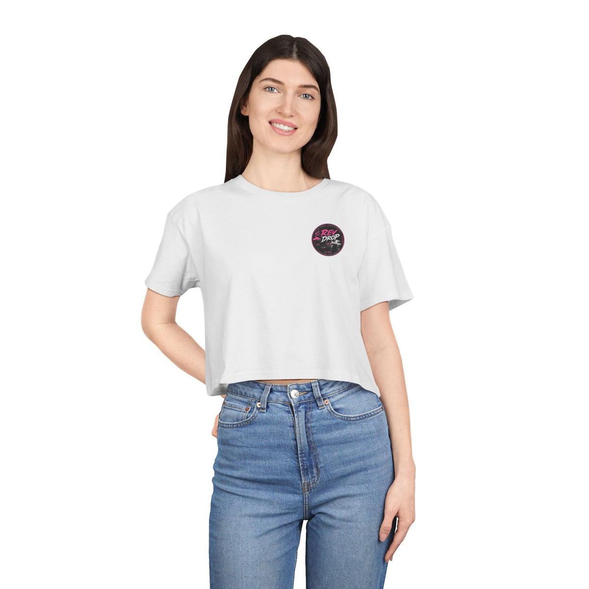 RevDrop Angel vs Devil Ladies Crop Top