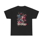 Samurai Oni Tee — 'REVDROP' Japanese Warrior Graphic T‑Shirt