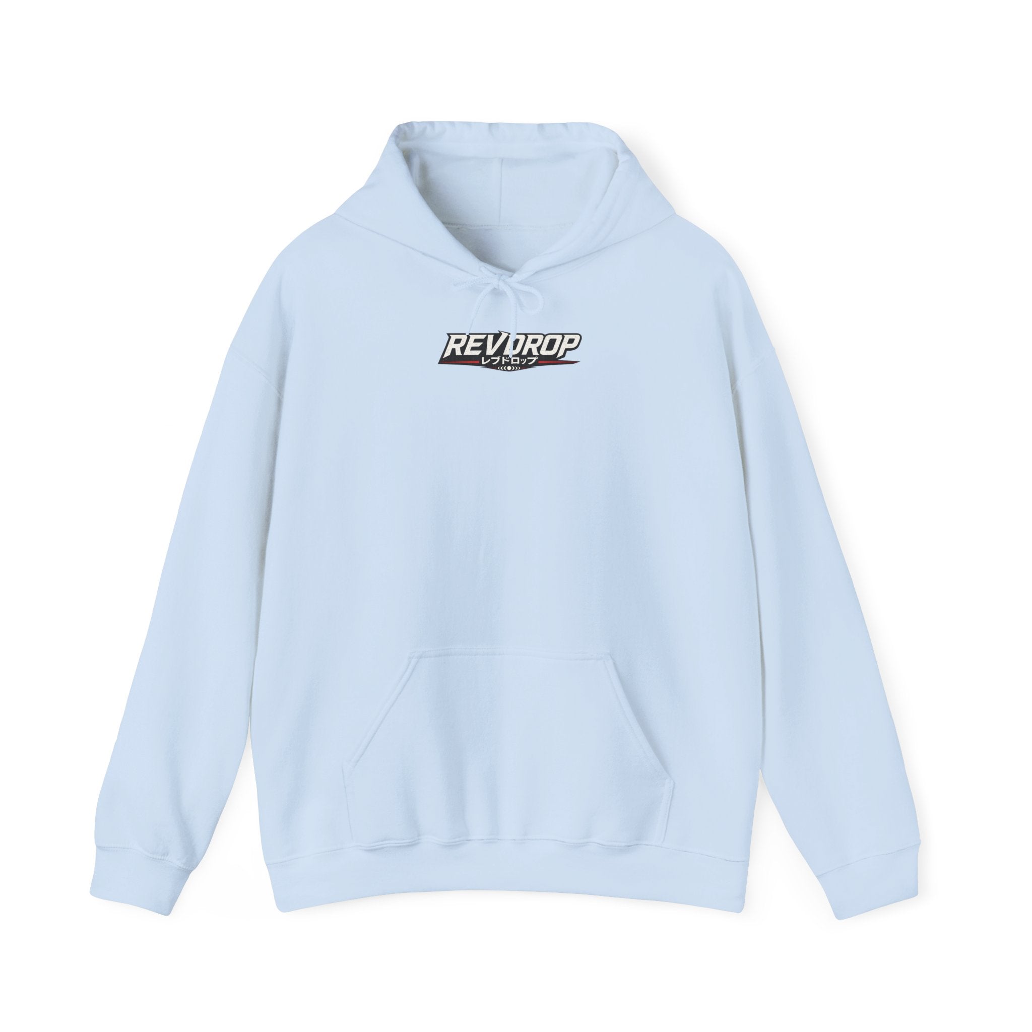 REVDROP Retro Pink Drift Car ‘Anarchy’ Streetwear Racing Graphic Hoodie