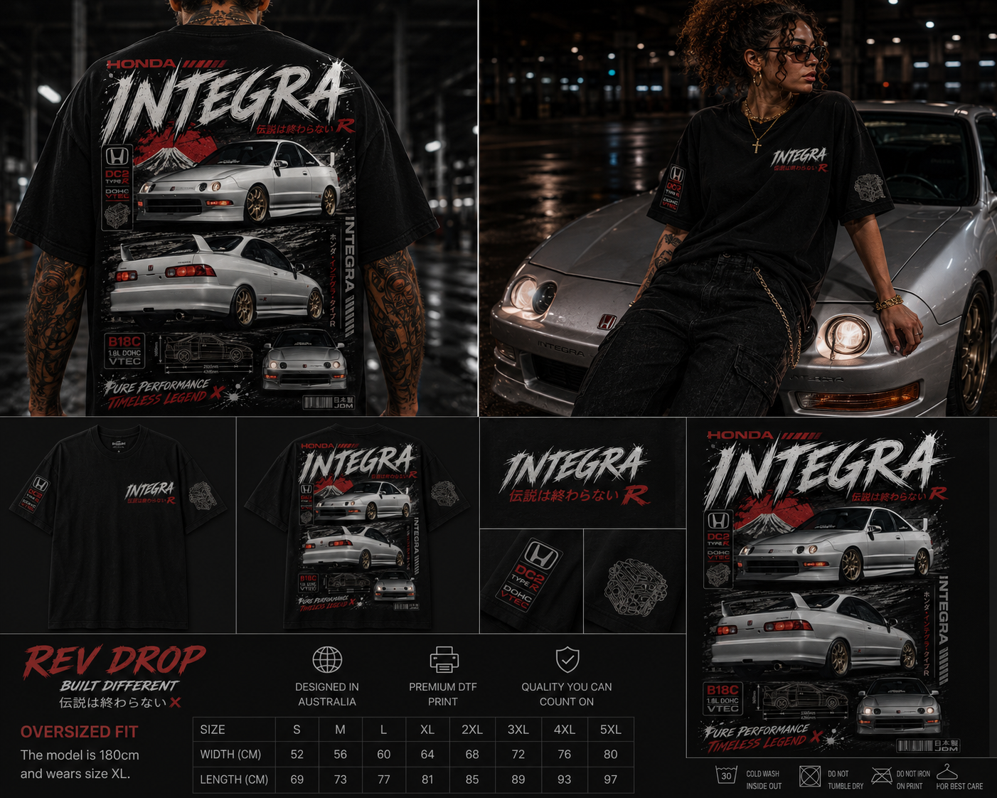 Integra Timeless Legend Graphic Tee