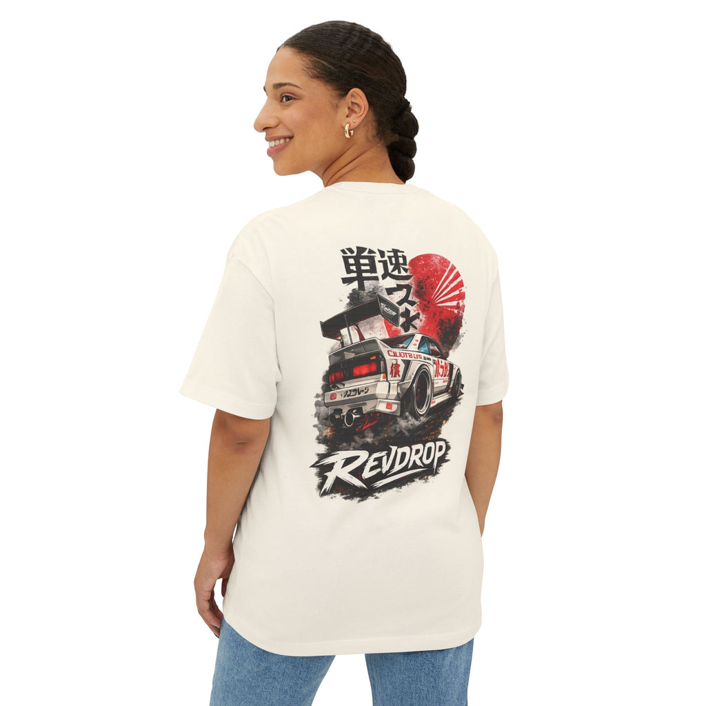 Drift Racer Tee — Japanese Retro Car Graphic T-Shirt