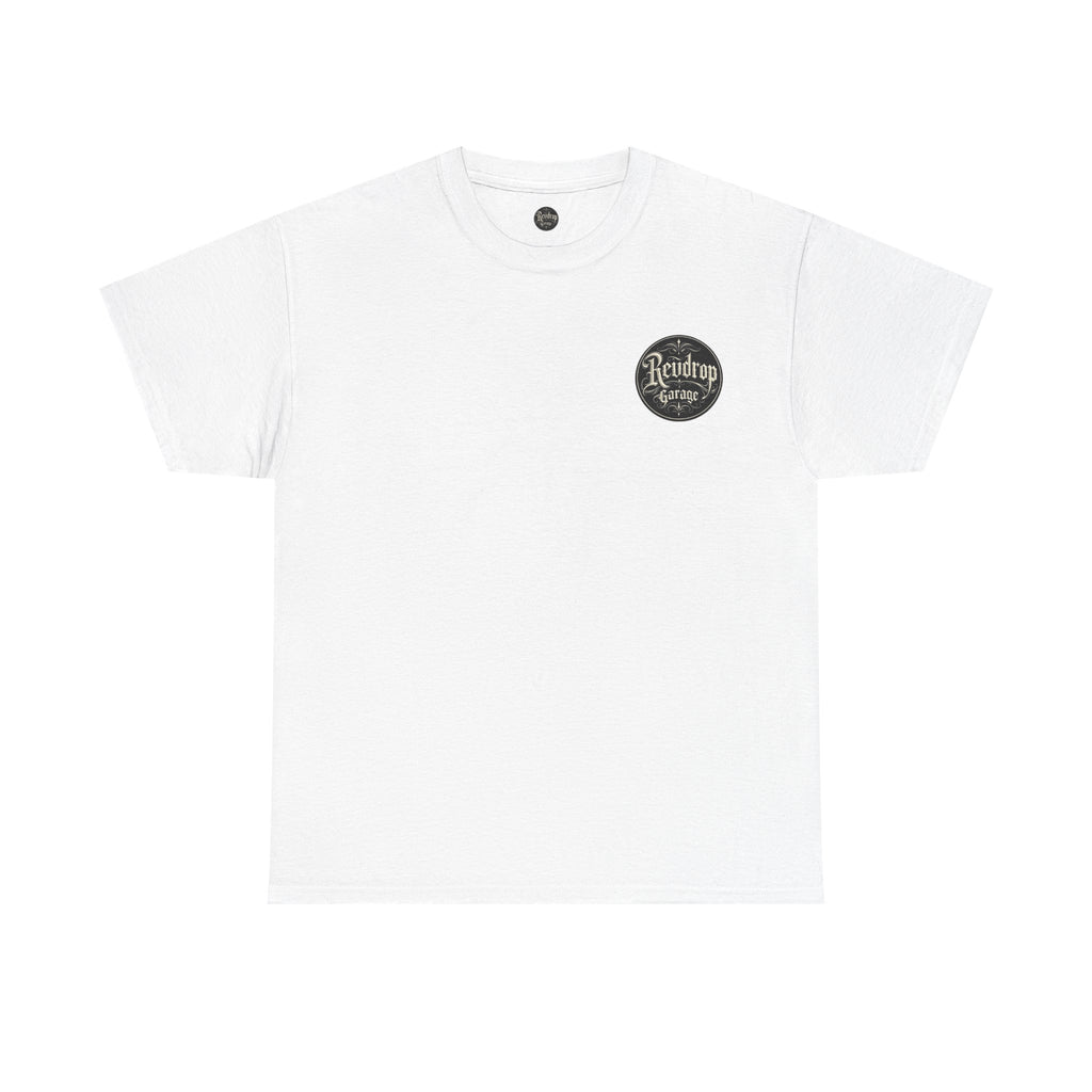 Racing Retro Tee — 'RevDrop' Mount Fuji Drift Car Graphic T-Shirt
