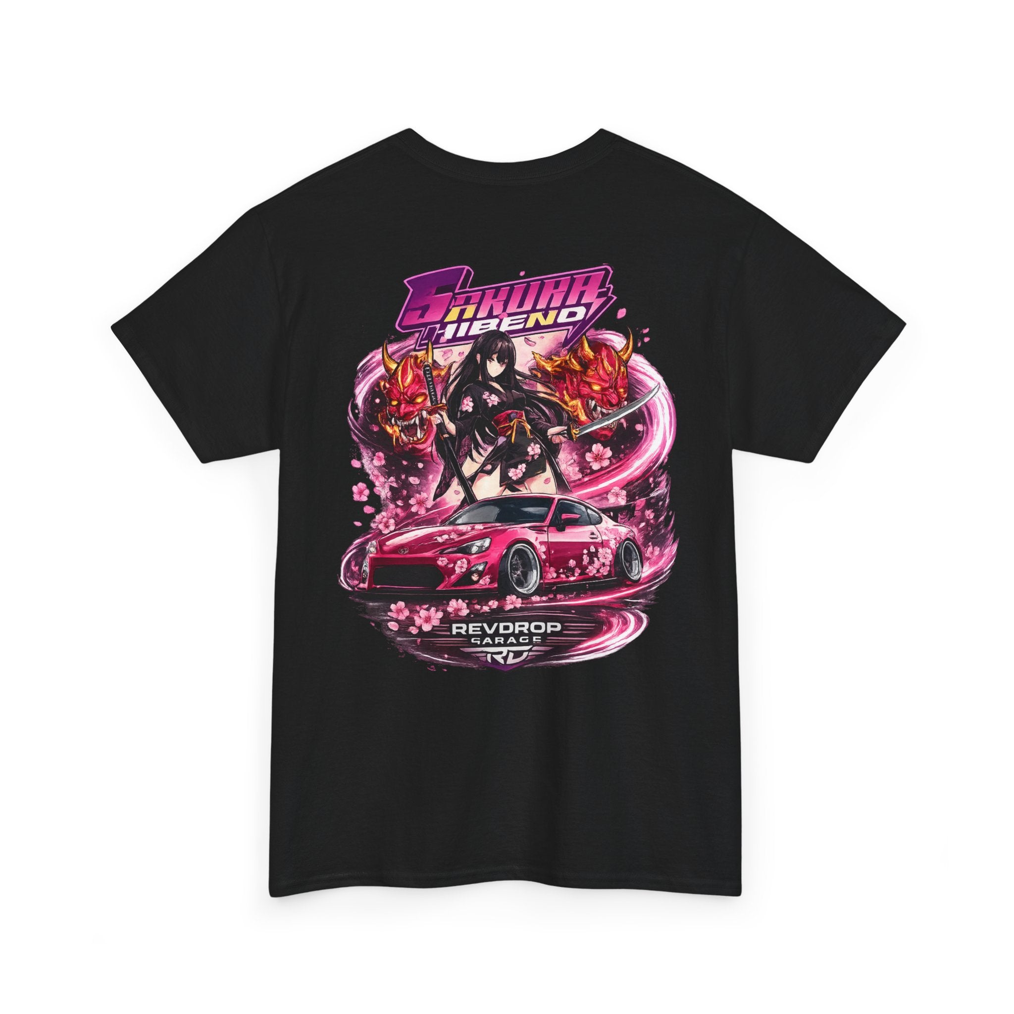T-Shirt — “Shuriken Friends” Anime Street Racing Graphic Tee