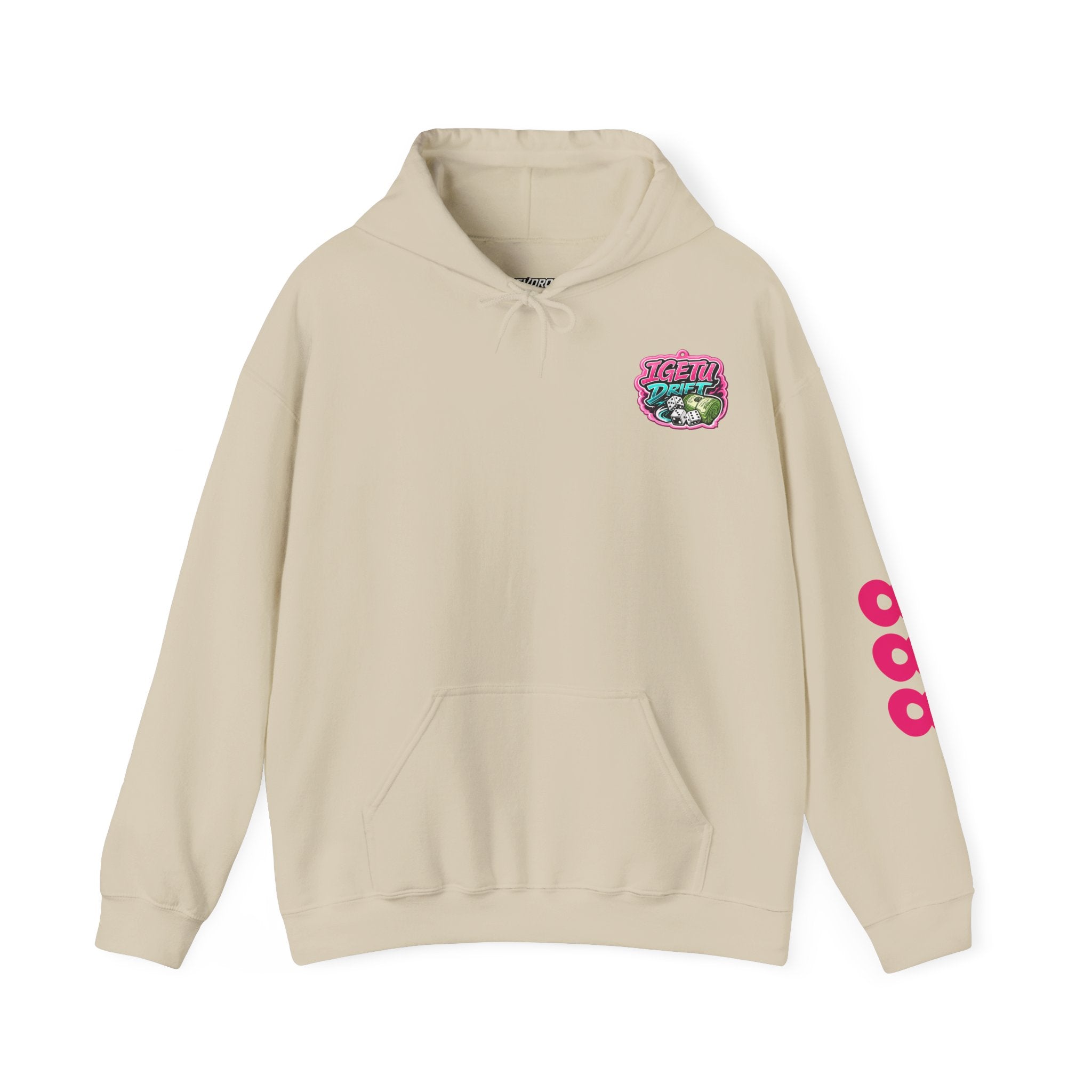 RevDrop Samurai Racing Hoodie — Japanese Demon Mask Graphic Streetwear