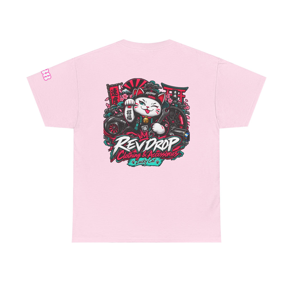 RevDrop Lucky Cat Boost Unisex Graphic Tee