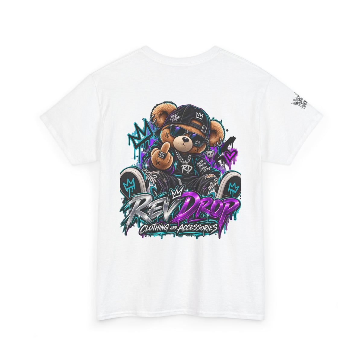 RevDrop Bad Influence Bear Unisex Graphic Tee