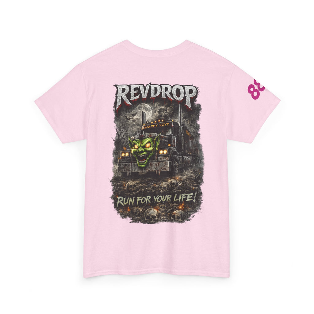 Band Tee — RevDrop "Run For Your Life" Graphic T-Shirt