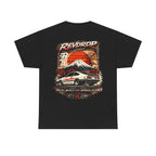Racing Retro Tee — 'RevDrop' Mount Fuji Drift Car Graphic T-Shirt