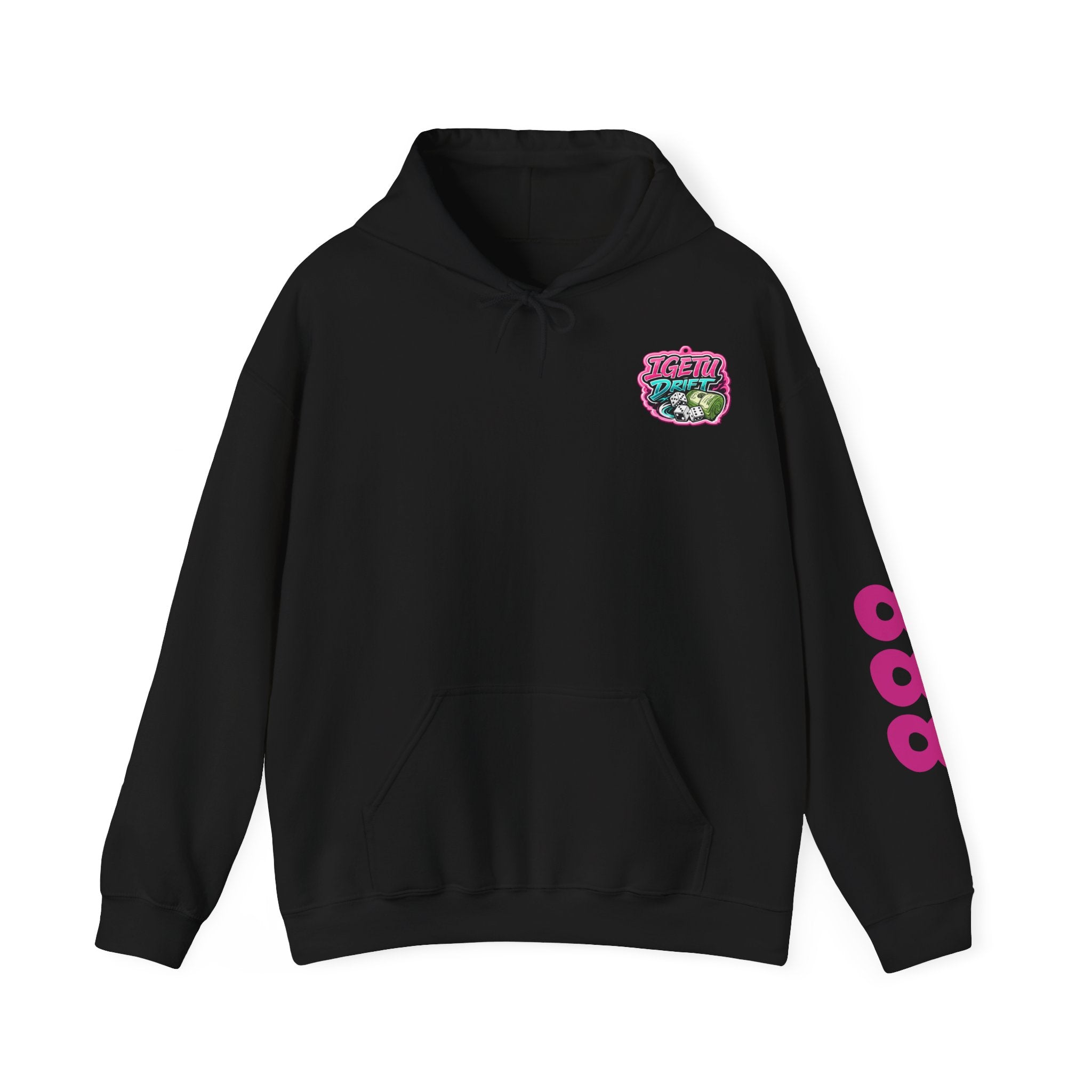 Red Riptide 'Death on Wheels' Hoodie — Graphic Horror Car Pullover