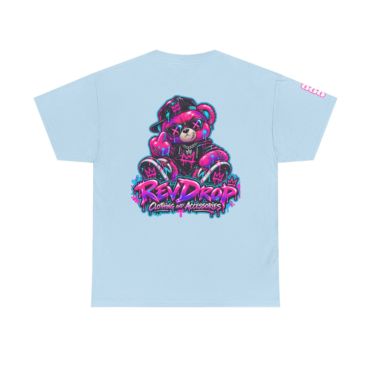 RevDrop Neon Menace Bear Unisex Graphic Tee
