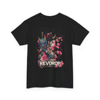 Samurai Oni Tee — 'REVDROP' Japanese Warrior Graphic T‑Shirt