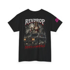 Graphic Tee — “Revdrop: Death on Wheels” Horror Car Band Shirt
