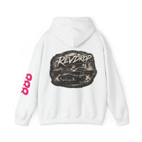 RevDrop Vintage Racing Hoodie — Retro Car Logo Pullover