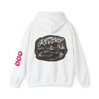 RevDrop Vintage Racing Hoodie — Retro Car Logo Pullover