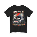 RevDrop Japanese Skyline Car Tee — Drift Racing Graphic T‑Shirt