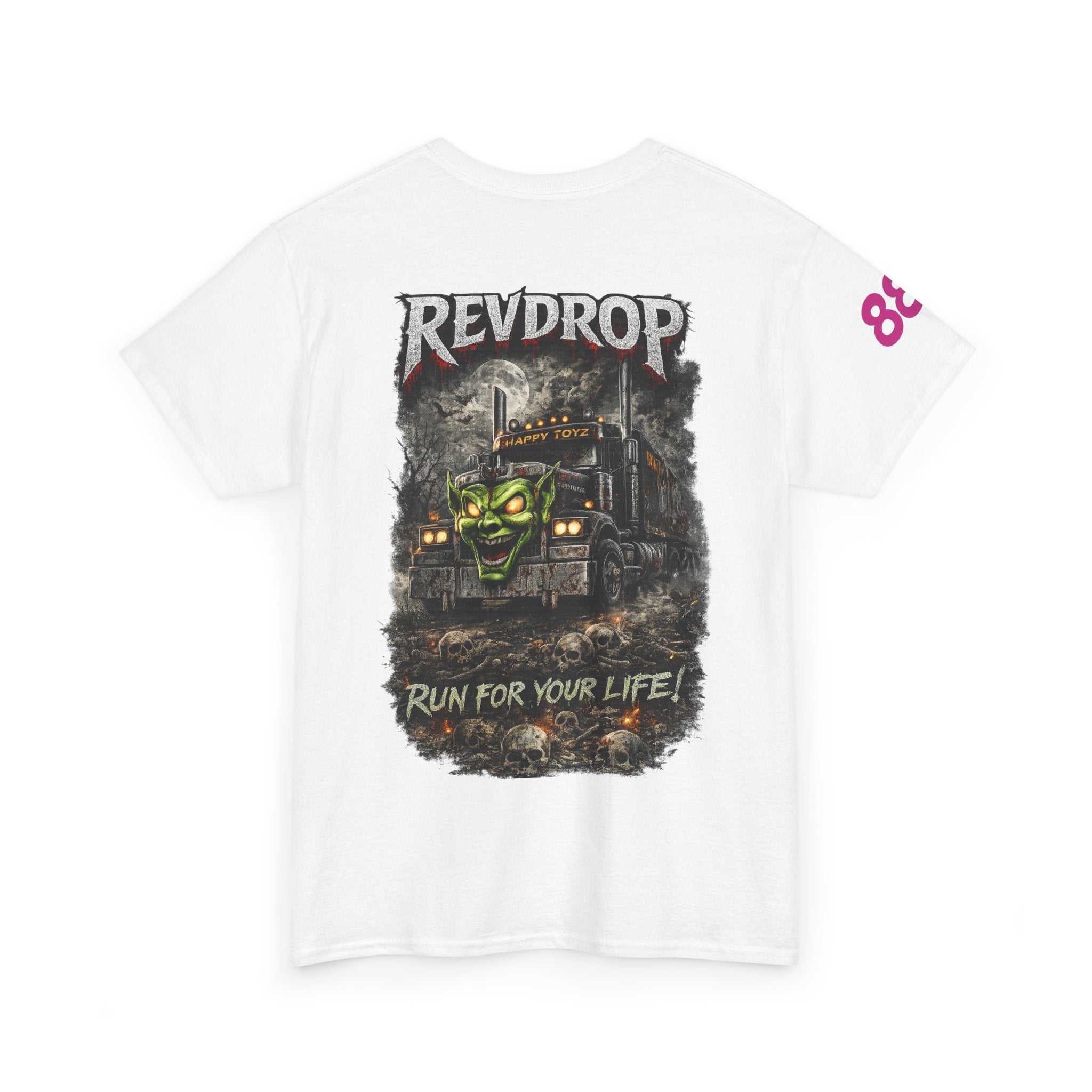Band Tee — RevDrop "Run For Your Life" Graphic T-Shirt