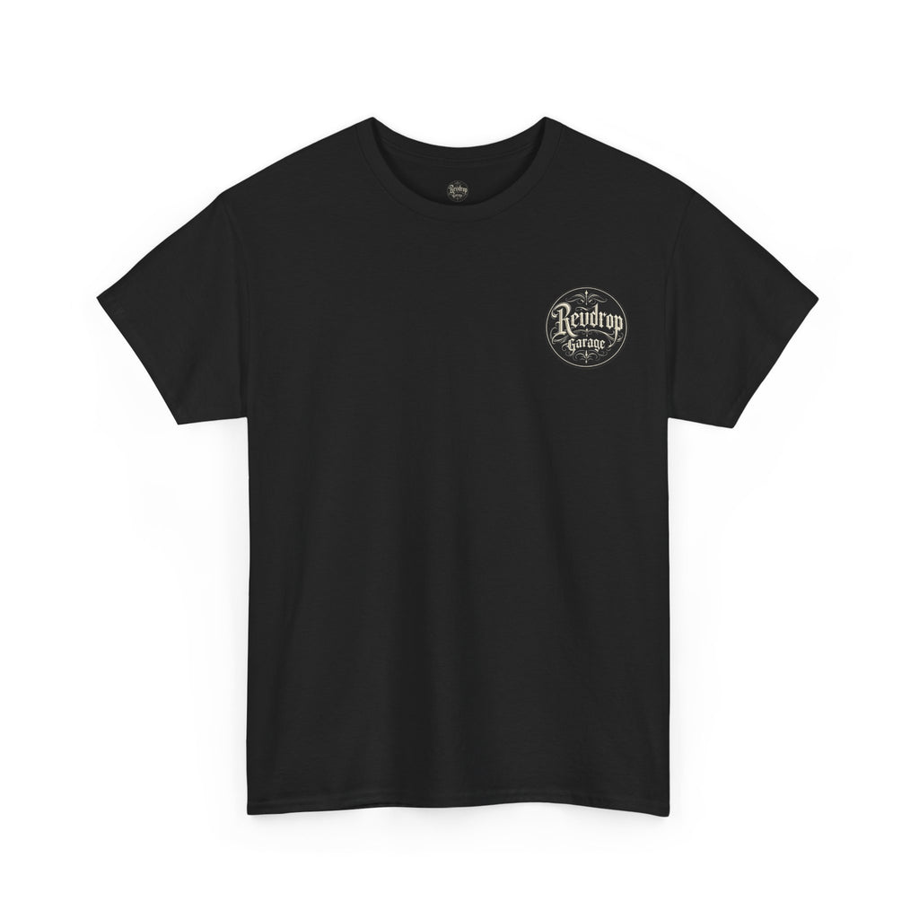 Racing Retro Tee — 'RevDrop' Mount Fuji Drift Car Graphic T-Shirt