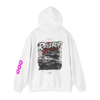 Ravedrop Racing Graphic Hoodie – Streetwear Car Club Pullover