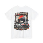 RevDrop Japanese Skyline Car Tee — Drift Racing Graphic T‑Shirt