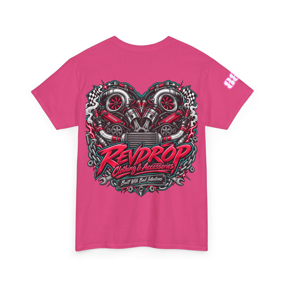 RevDrop Built With Bad Intentions Unisex Graphic Tee