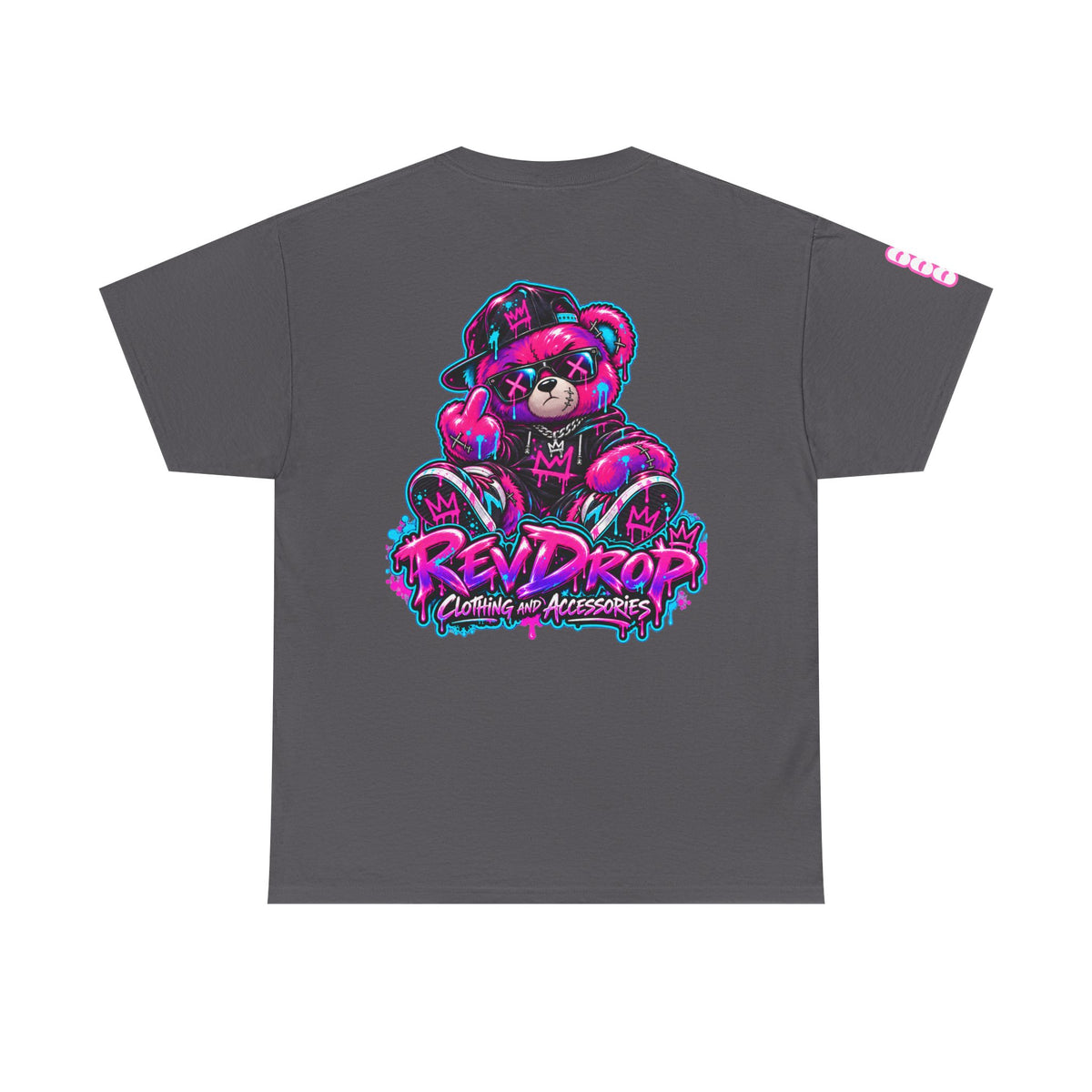 RevDrop Neon Menace Bear Unisex Graphic Tee