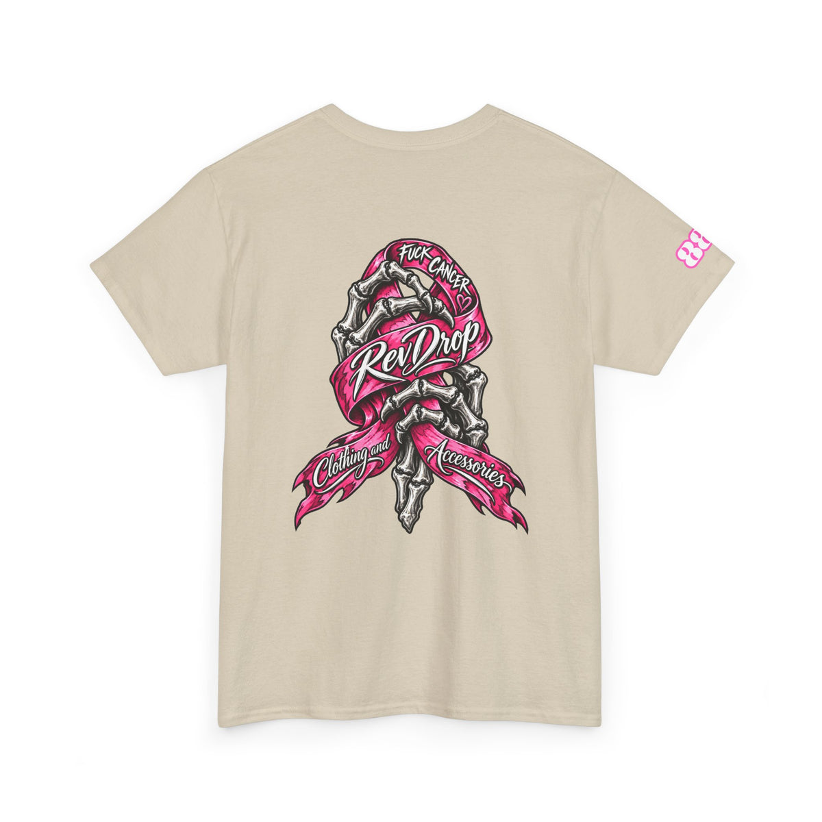 RevDrop F*ck Cancer Awareness Unisex Graphic Tee