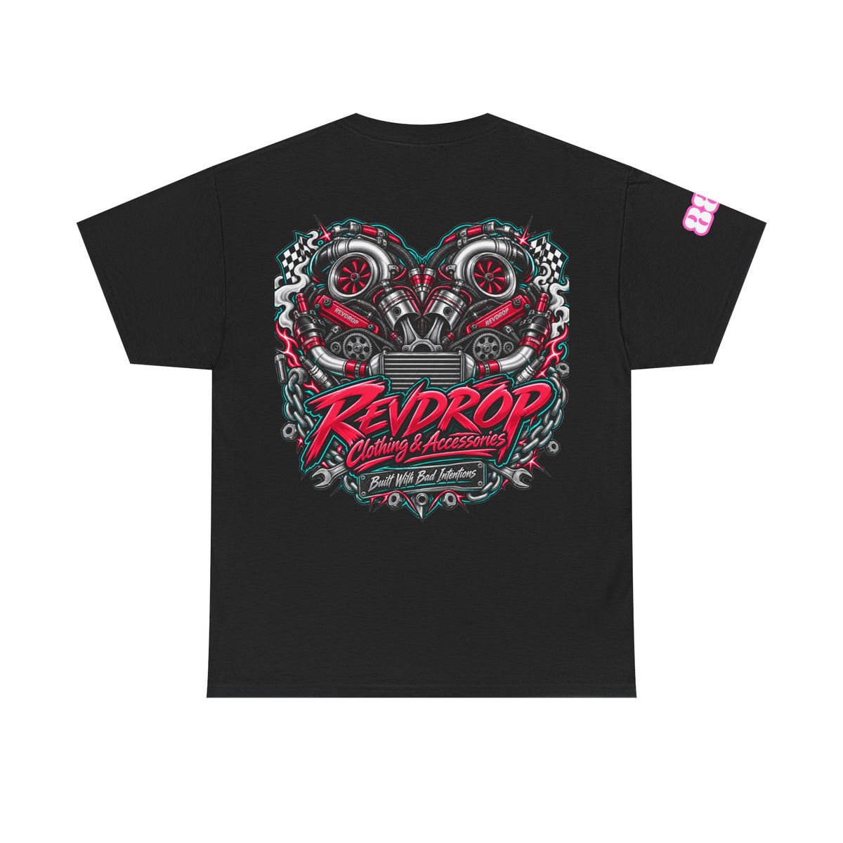 RevDrop Built With Bad Intentions Unisex Graphic Tee