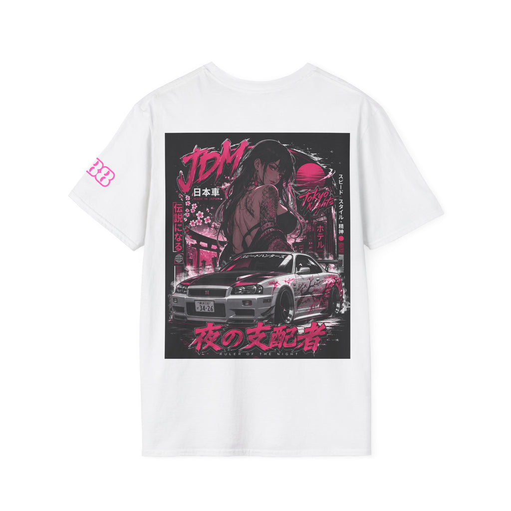 revdrop  skyline anime graphic tee