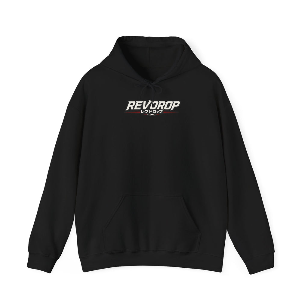 Racing Hoodie — "Speed Racing" Pink Muscle Car Graphic Pullover