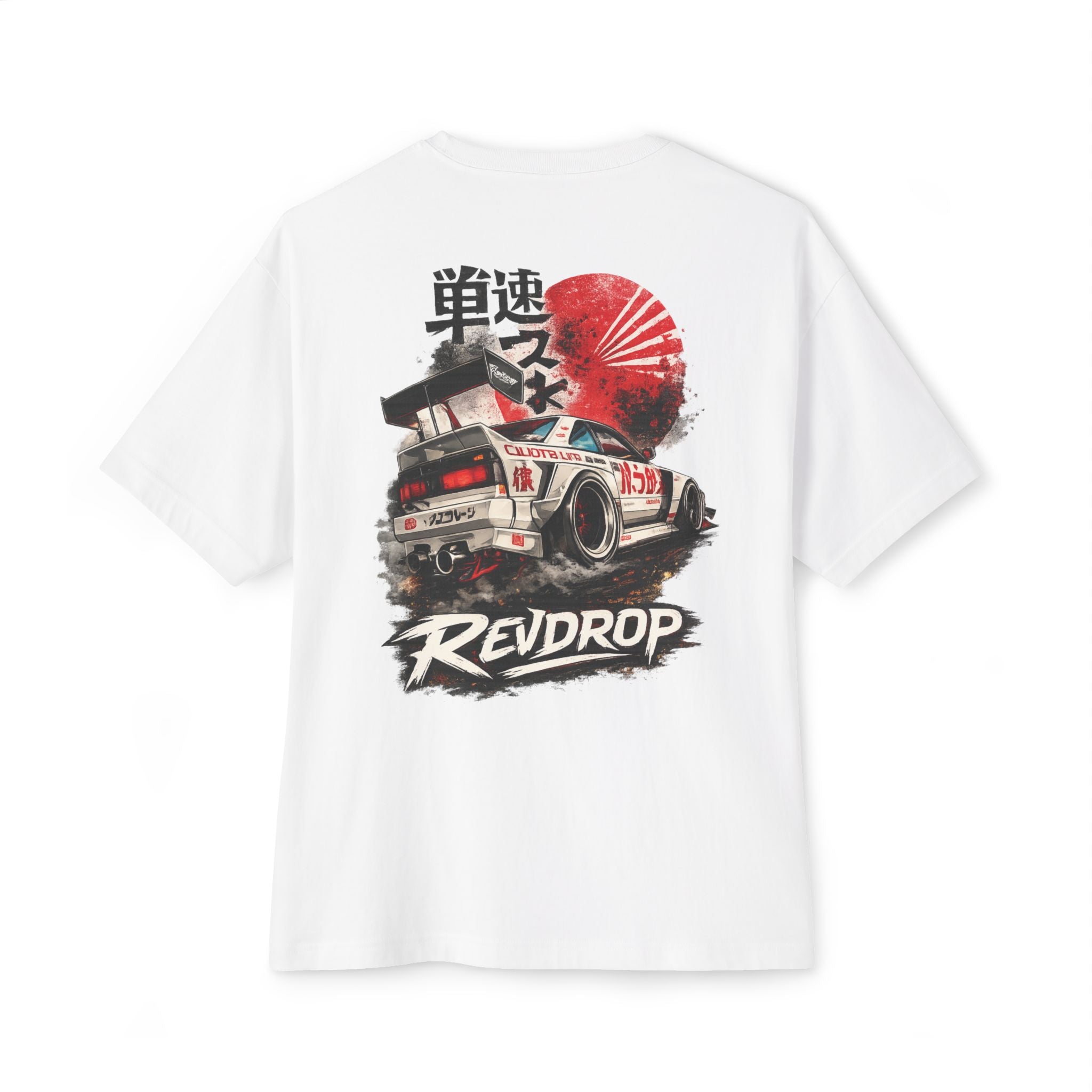 Drift Racer Tee — Japanese Retro Car Graphic T-Shirt