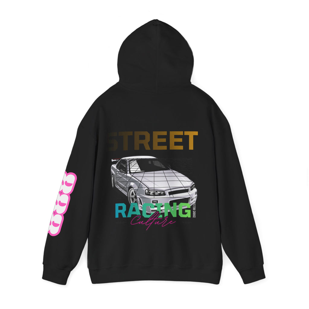 Street Racing Culture Graphic Hoodie