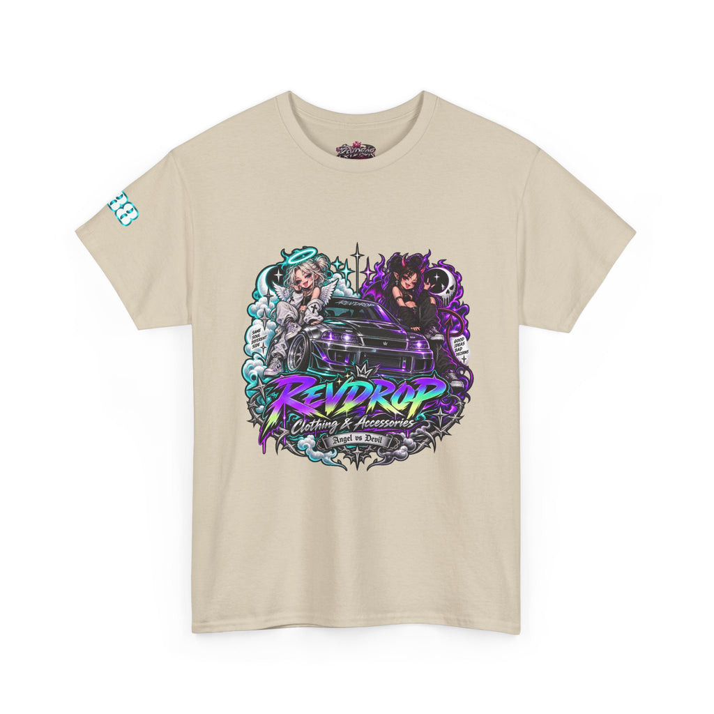 RevDrop Angel vs Devil Unisex Graphic Tee