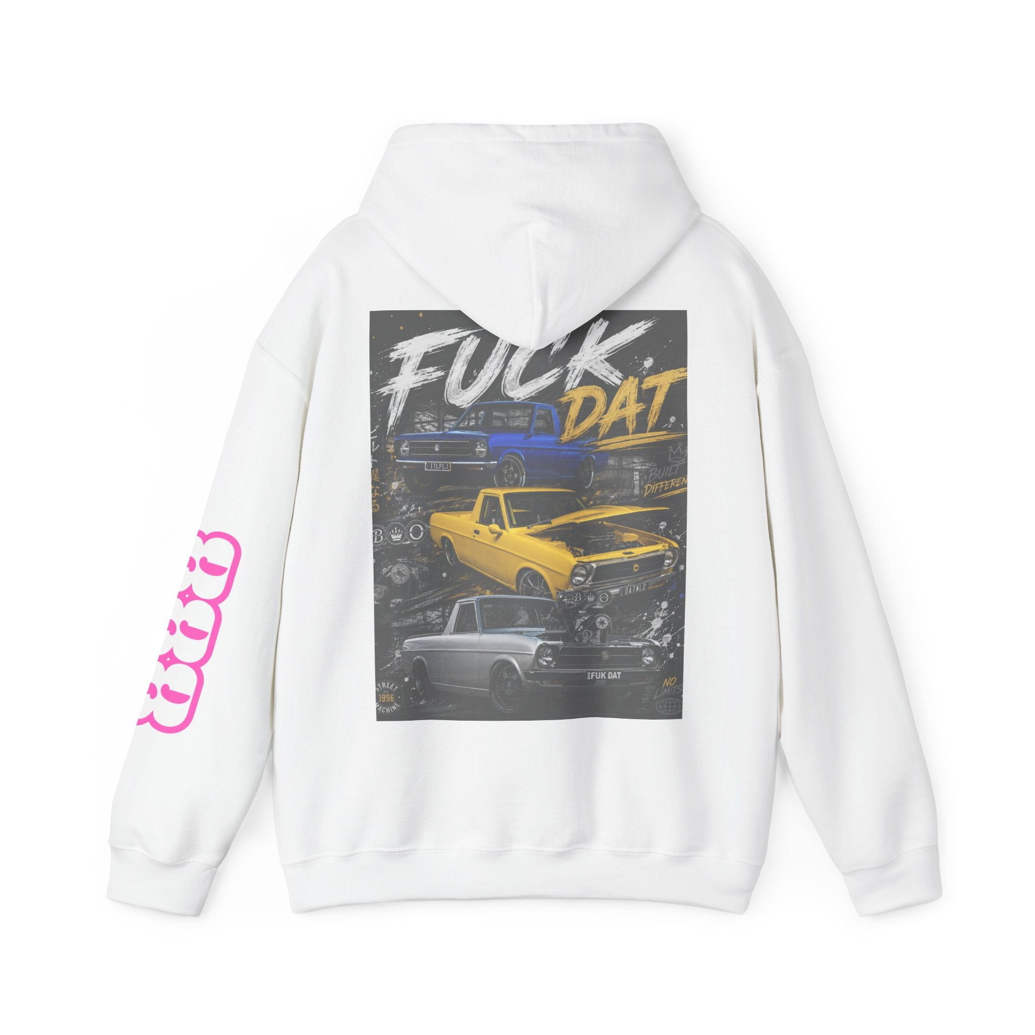 FUCK DAT Street Machine Graphic Hoodie