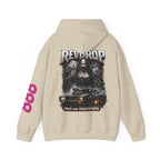 RevDrop “Pray For Horsepower” Graphic Hoodie – Horror Streetwear Pullover