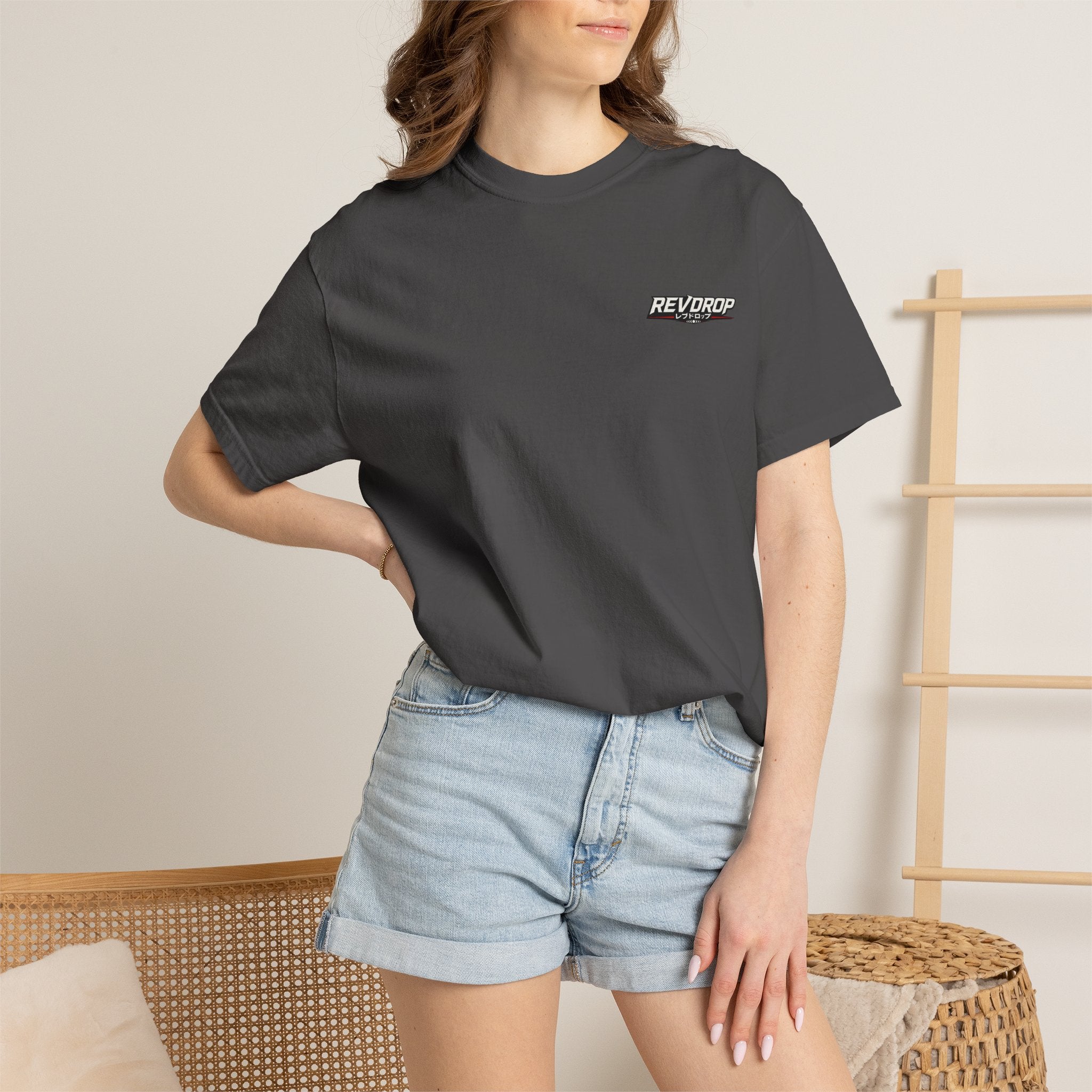 RevDrop Garage Car Festival T-Shirt — Japanese Racing Graphic Tee