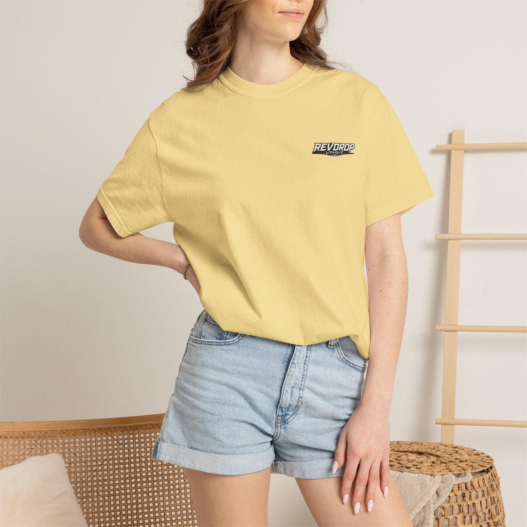 RevDrop Garage Car Festival T-Shirt — Japanese Racing Graphic Tee