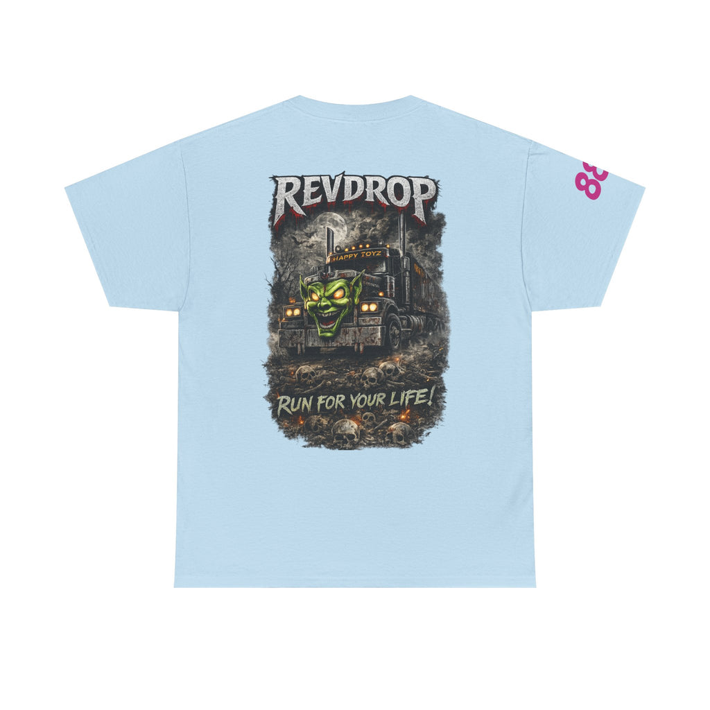 Band Tee — RevDrop "Run For Your Life" Graphic T-Shirt
