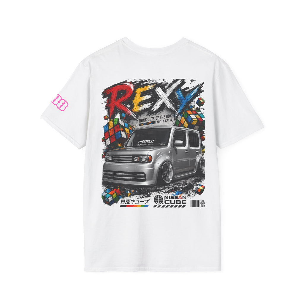 Think Outside the Box Cube Graphic Tee