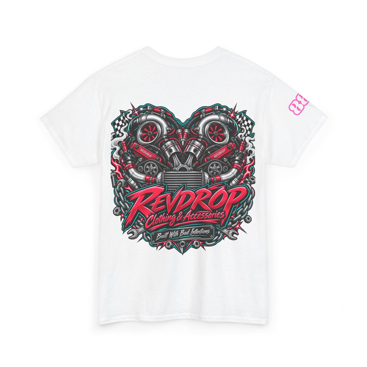 RevDrop Built With Bad Intentions Unisex Graphic Tee