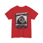 RevDrop Racing Tee — JDM Wheel Graphic T-Shirt