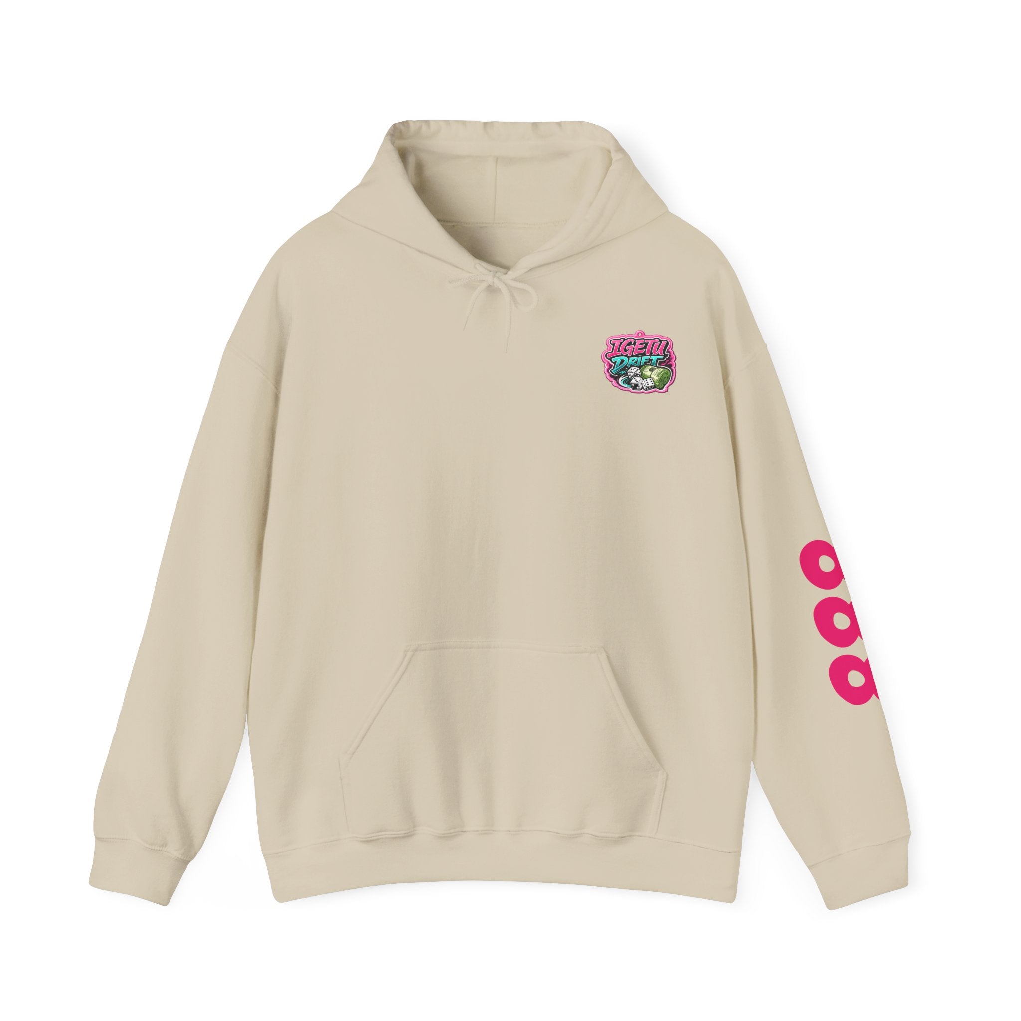 RivetRoo Retro Car Hoodie — Vintage Skyline Racing Graphic