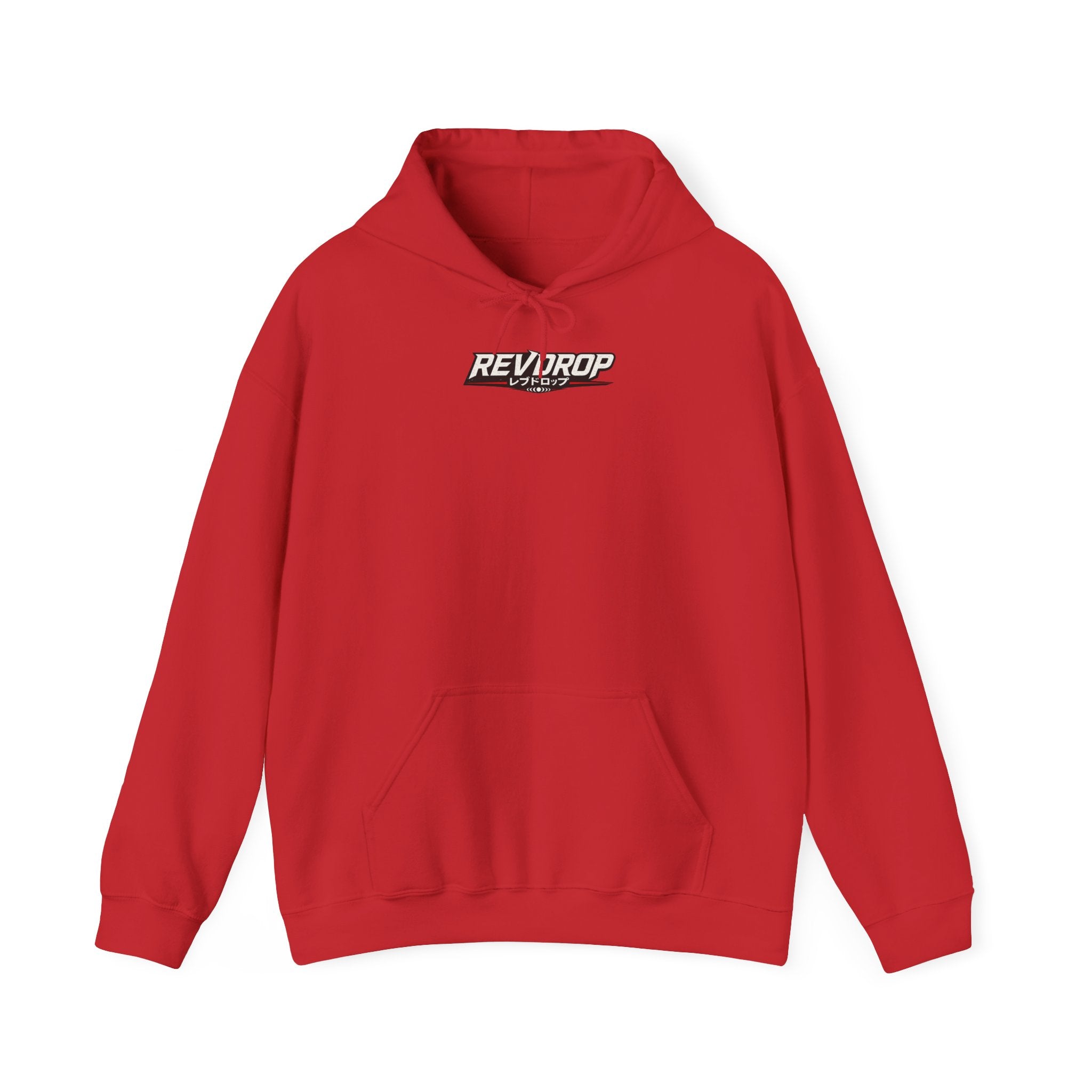 REVDROP Retro Pink Drift Car ‘Anarchy’ Streetwear Racing Graphic Hoodie