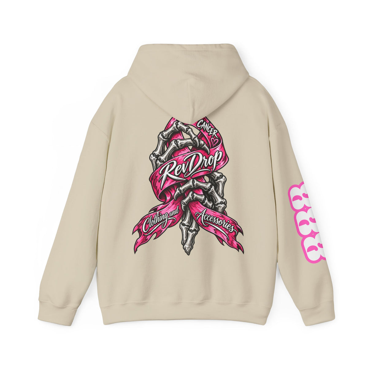 RevDrop F*ck Cancer Awareness Unisex Hoodie