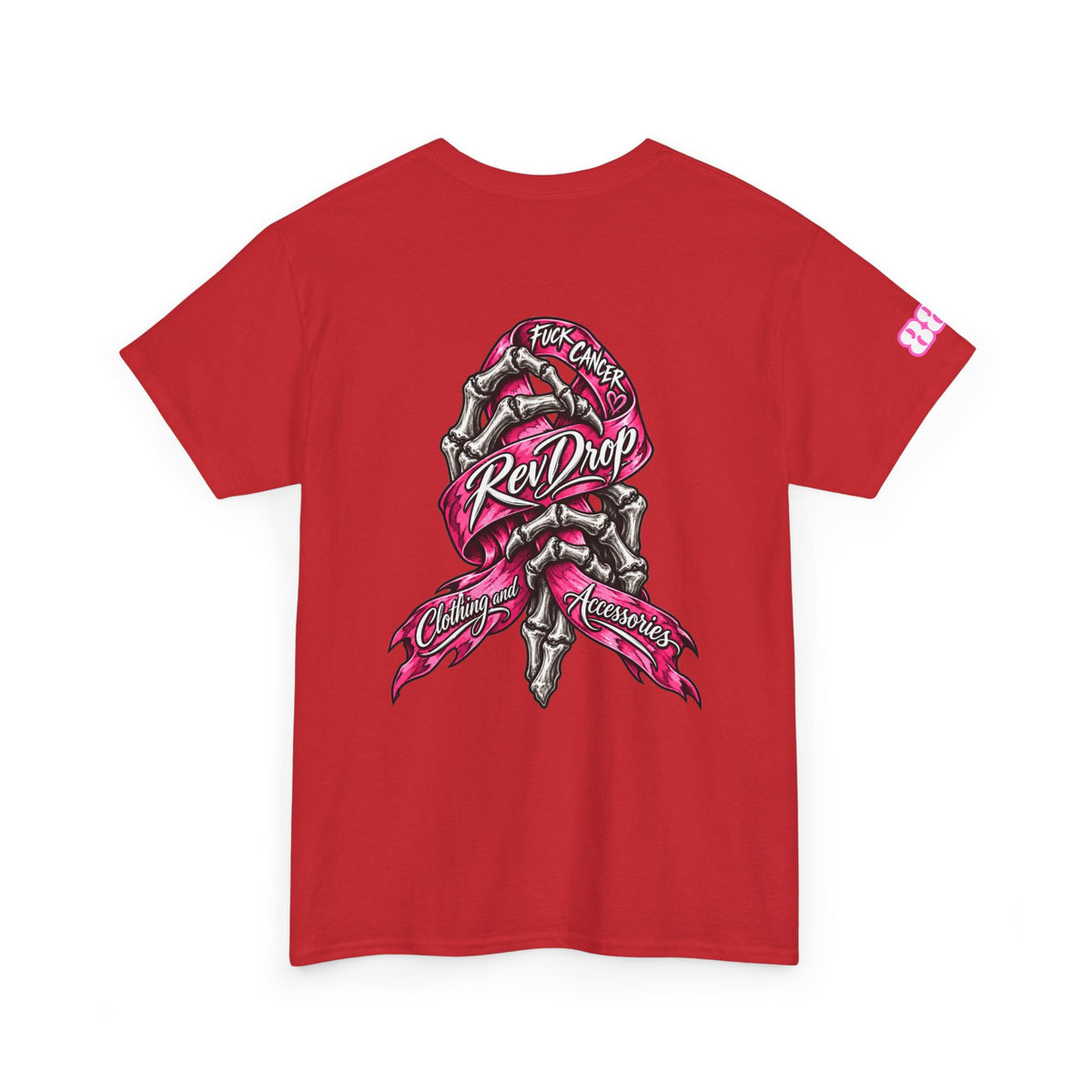 RevDrop F*ck Cancer Awareness Unisex Graphic Tee