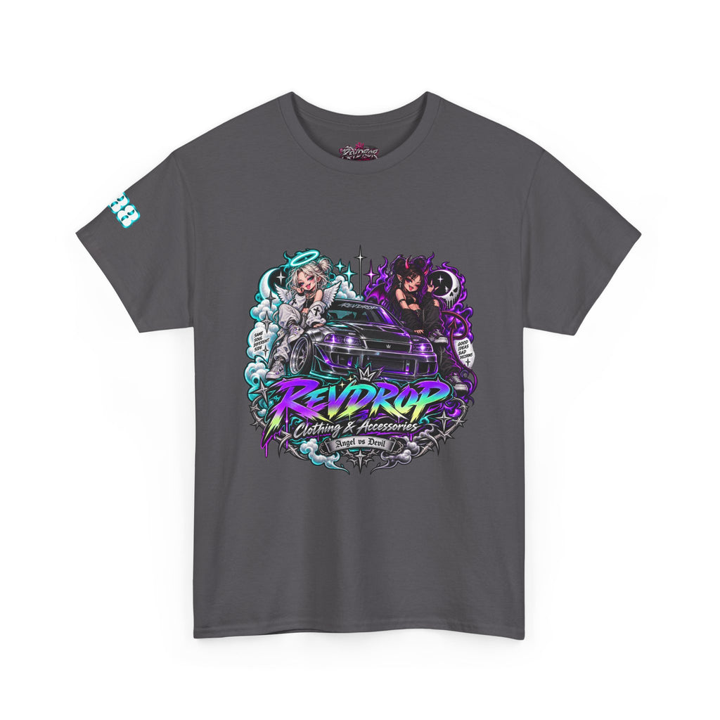 RevDrop Angel vs Devil Unisex Graphic Tee